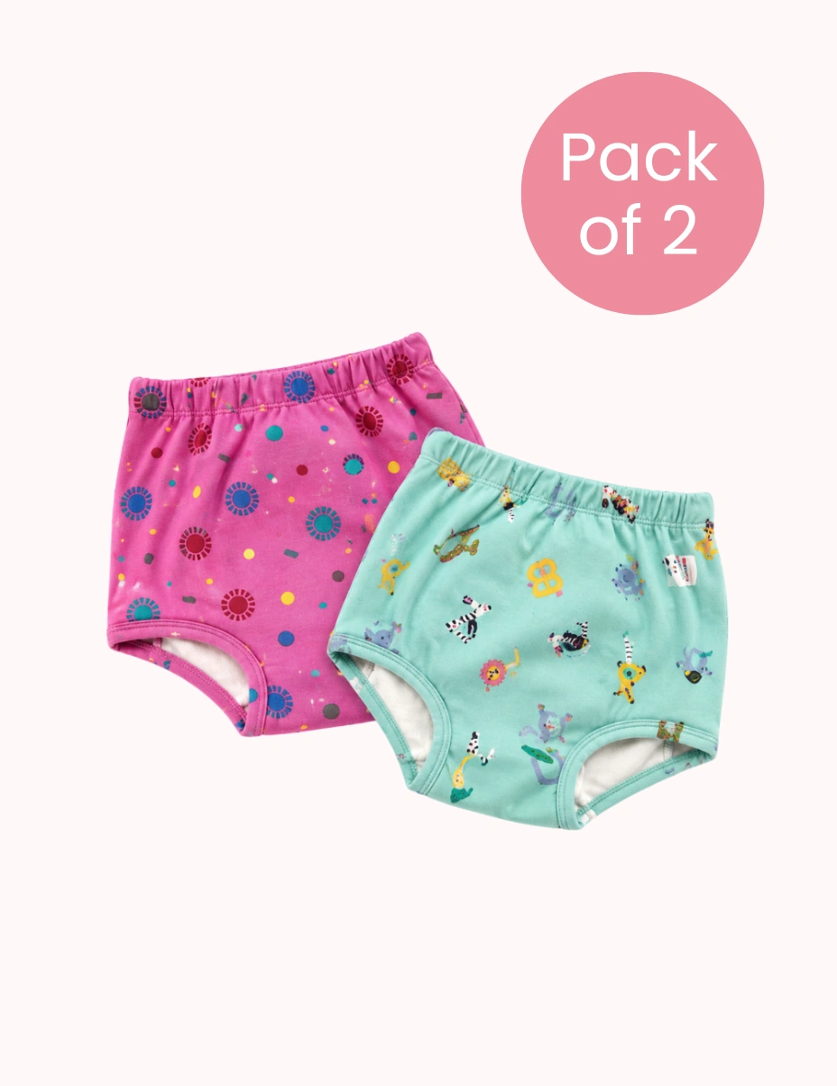 Little Story | Reusable Cloth Diapers | Pack of 2